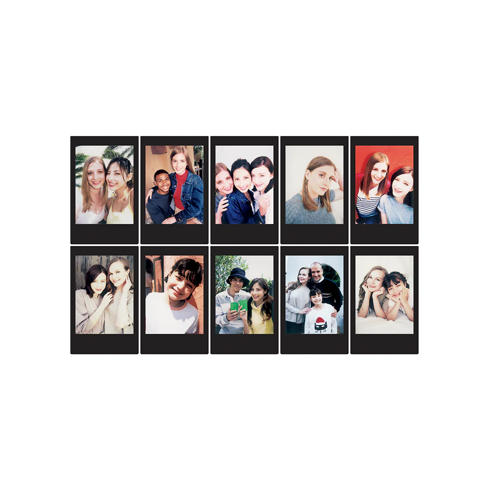 Instax mini designer film- Black frame (10 sheets) - Image 6