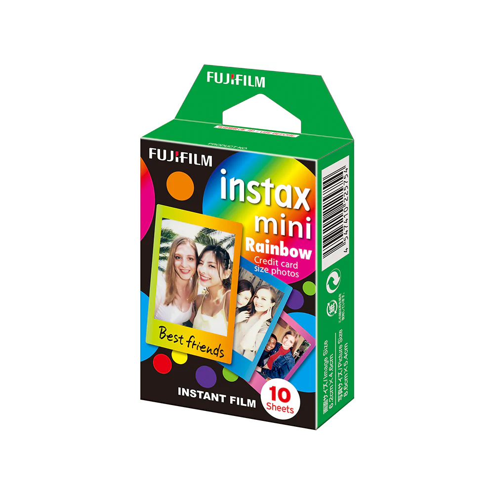 Instax mini designer film- Rainbow frame (10 sheets) - Image 5
