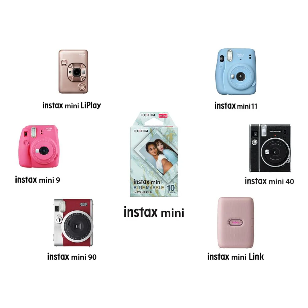 Instax Mini Blue Marble - Image 5