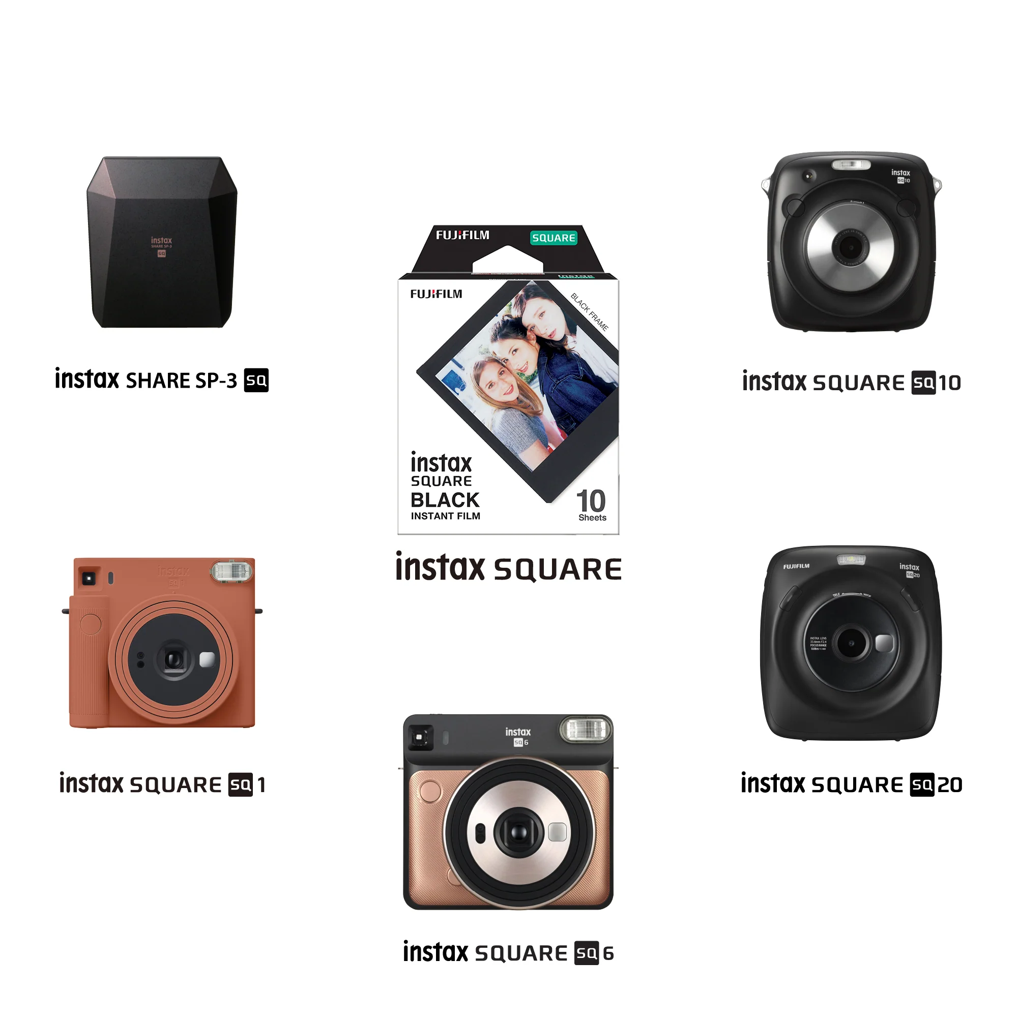 Instax Square Black Frame - Image 4