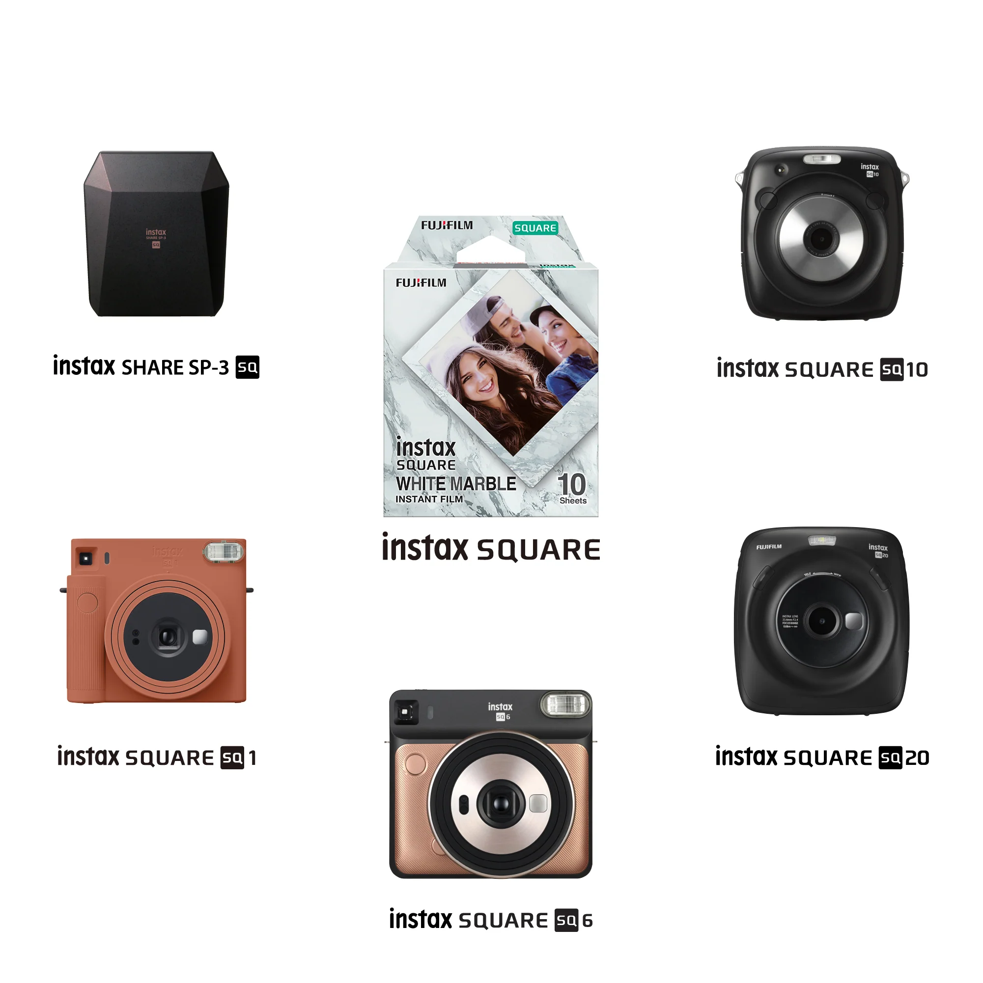 Instax Square White Marble - Image 5