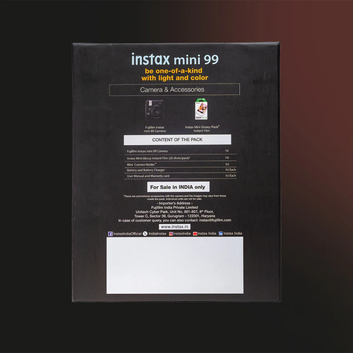 Instax Mini 99 Premium Edition Pack with 20 Shots - Image 5