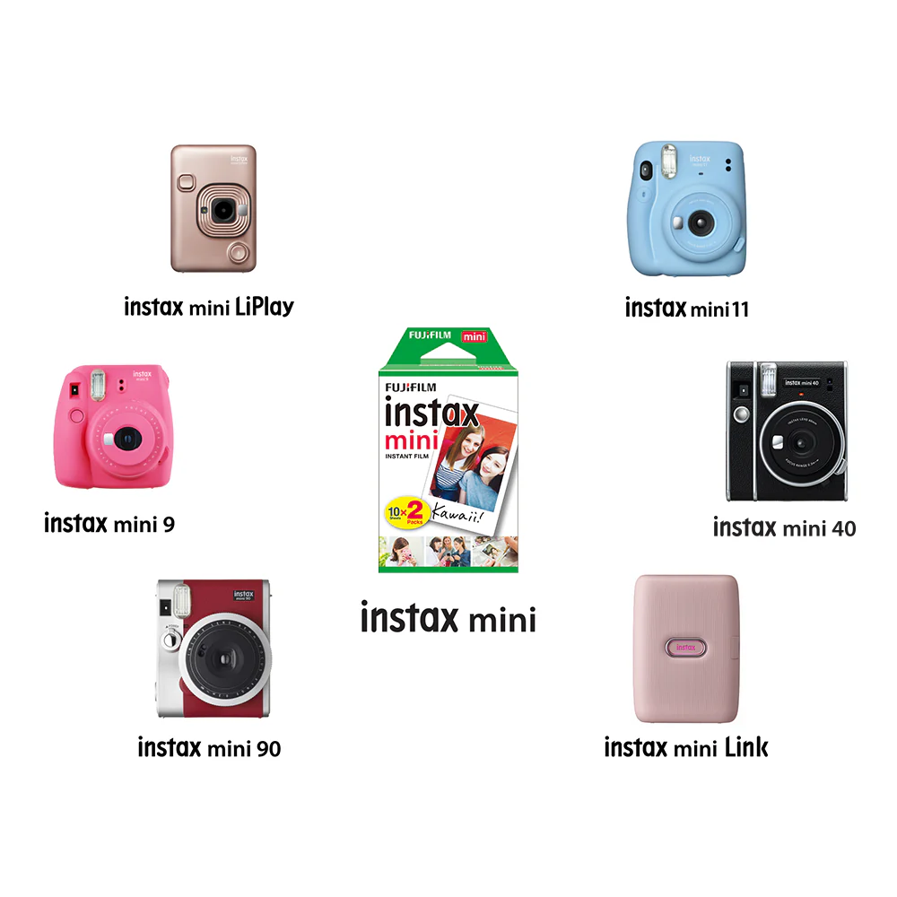 Instax mini film - 20 sheets per pack - Image 4