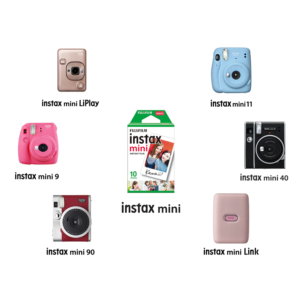 Instax Mini Films - 10 Shots sheets per pack - Image 3